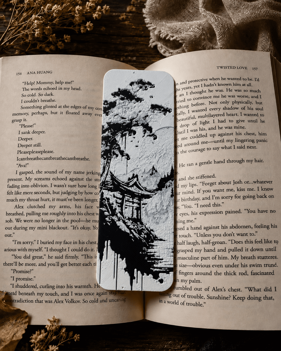 Japanese Shrine Bookmark