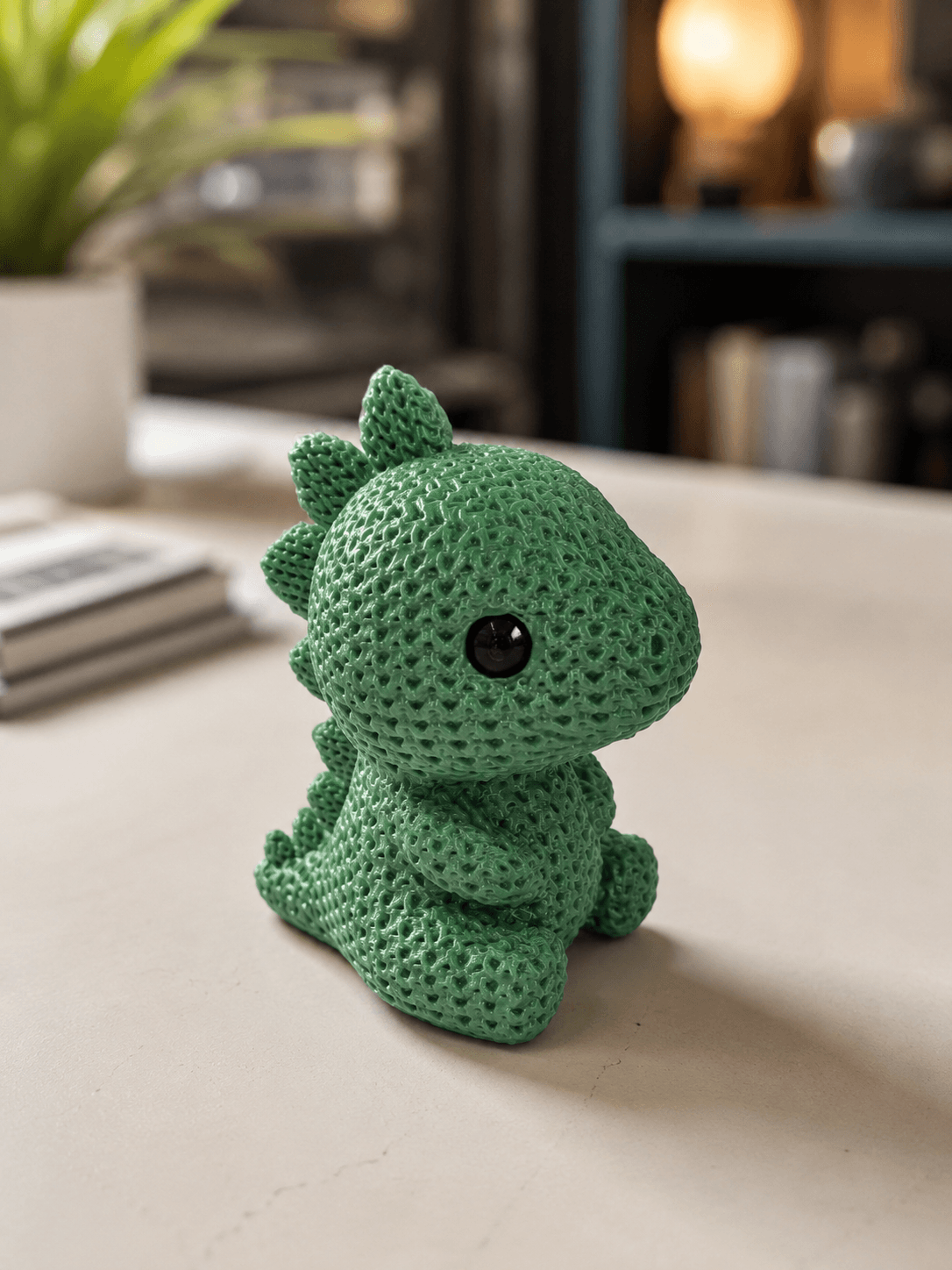 Knit Look Dino
