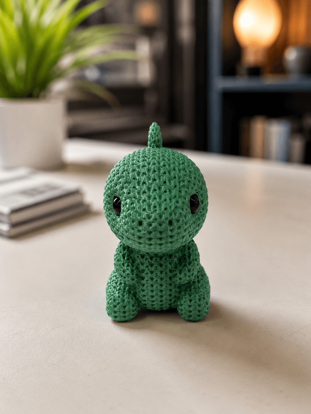 Knit Look Dino - 3