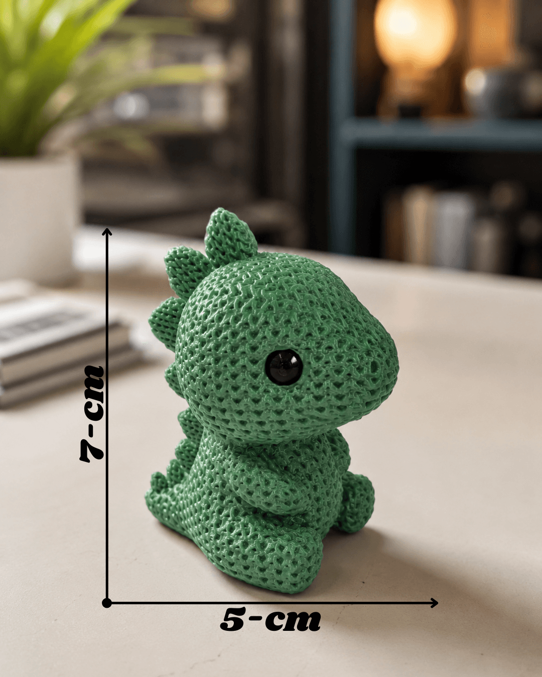 Knit Look Dino - 4