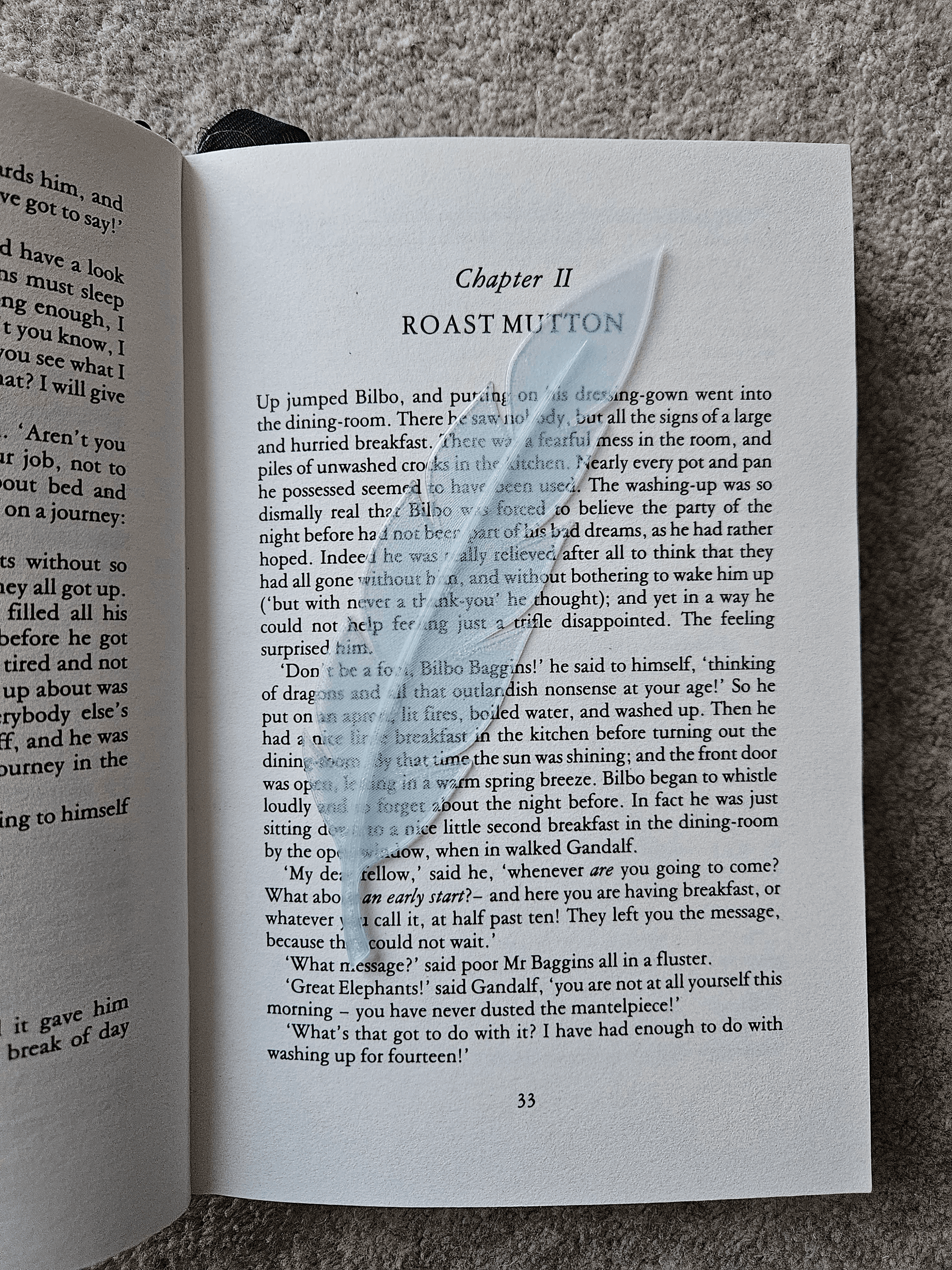 Feather Bookmark - 2