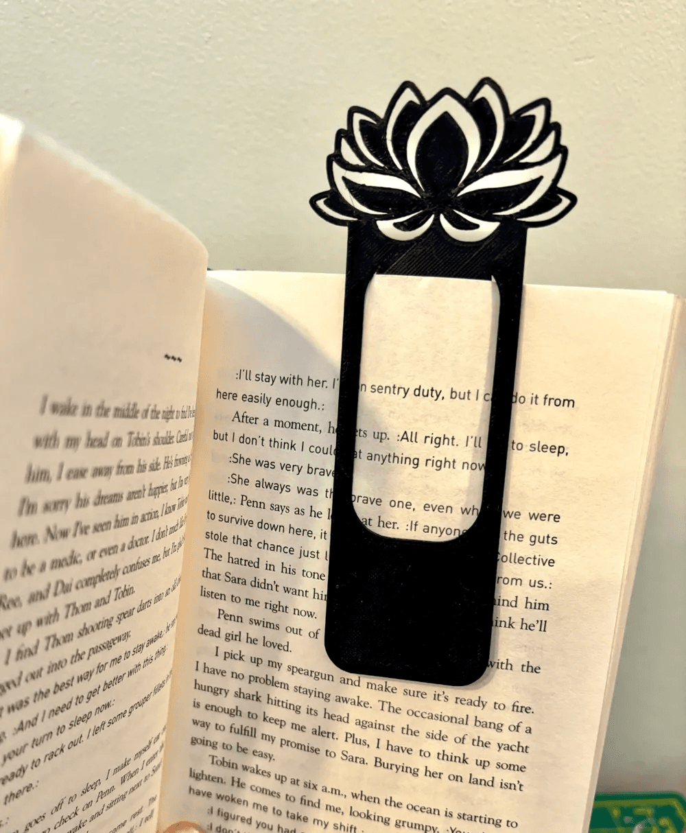 Lotus Flower Bookmark - 2